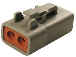 Obudowa złącza męskiego serii DTP TE Connectivity 19545, 1 szt.