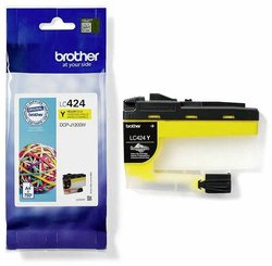 Brother atrament LC-424Y tusz oryginalny  Żółty LC424Y