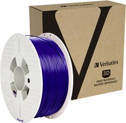 Filament do drukarek 3D PETG Verbatim 55055, Średnica filamentu: 1.75 mm, 1 kg, niebieski