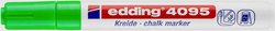 Edding Marker kredowy 4095 4-4095011 jasnozielony  4 mm, 15 mm  Marker kredowy Edding 4095 4-4095011