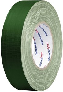 Taśma materiałowa HellermannTyton HelaTape Tex 712-00203 HTAPE-TEX-GN-19X10 (D x S) 10 m x 19 mm 10 m 1 szt.