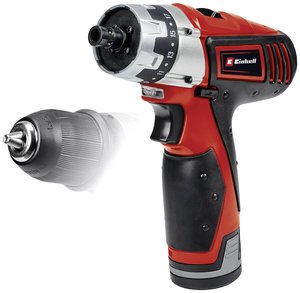 Wiertarko-wkrętarka akumulatorowa Einhell TC-CD 12 Li 4513206 12 V 1.3 Ah zaw. walizkę
