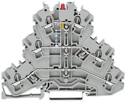 WAGO 2002-3221/1000-434 trzypiętrowa złączka z LED