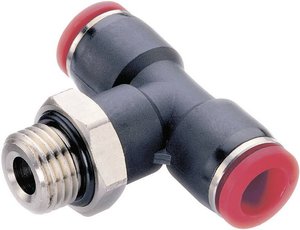Złączka gwintowa T-EVS, 10-G1/8 Norgren PNEUFIT C C02671018 do rur o średnicy 10 mm