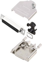 Zestaw listew żeńskich D-Sub MH Connectors MHDTZK25-DM25S-K, rzędy: 2, styki: 25, 180 °, 1 szt.