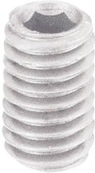 Wkręt bez łba Toolcraft DIN 913, M6 x 5 mm, poliamid, 10 szt.