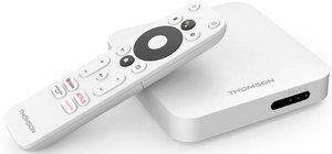 Thomson THA100 — dekoder telewizyjny 4K z systemem Android  Netflix  Najlepsze wideo  Disney  Youtube, wiem Streaming Box Thomson 4K Android TV Box