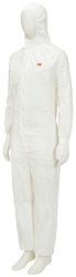 Kombinezon ochronny jednorazowy 3M 4545L, Rozmiar ubrania: L, biały