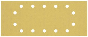 Papier ścierny EXPERT C470 z 14 otworami do szlifierki oscylacyjnej, 115 x 280 mm, G 180, 10 sztuk. Papier ścierny do szlifierki Bosch Accessories EXPERT C470 2608900850 280 mm 10 szt.