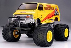 Zestaw pudełek na lunch z elektrycznym monster truckiem w skali 1:12 Model samochodu RC Tamiya Lunch Box
