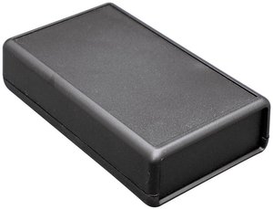 Obudowa urządzeń ręcznych, ABS Hammond Electronics 1593XBK, 140x66x28 mm