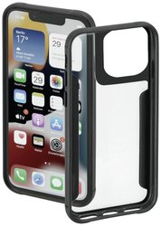 Hama Metallic Frame Cover Apple iPhone 14 Pro przeźroczysty, czarny