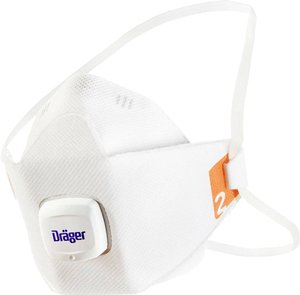 Maska przeciwpyłowa z wywietrznikiem Dräger X-plore® 1920 V 3951925, Klasa filtra: FFP2, 10 szt.