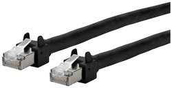 Kabel LAN Metz Connect 13084F5000-E, 1 szt., RJ45, CAT 5e, S/UTP, 5 m, czarny
