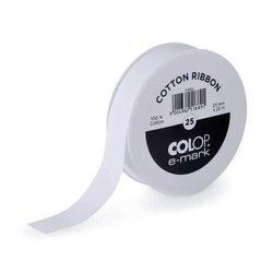 Colop 154922 cotton ribbon Rolka do etykiet 25mm x 25m białyUwaga! Opis tego produktu został przetłumaczony automatycznie. Jeśli możemy poprawić go dzięki Tobie, prosimy o kontakt.