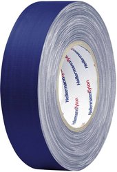 Taśma materiałowa HellermannTyton HelaTape Tex 712-00500 HTAPE-TEX-BU-19x50 (D x S) 50 m x 19 mm 50 m 1 szt.
