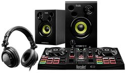 Hercules DJLearning Kit MK2 – kompleksowy zestaw do nauki miksowania – zawierający oprogramowanie i samouczki Kontroler DJ Hercules DJLearning Kit MK2