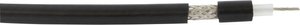 Kabel koncentryczny VOKA Kabelwerk 300902-01-1, Średnica zewnętrzna: 5.40 mm, RG58 C/U, 50 Ω, czarny, Produkty w metrach bieżących