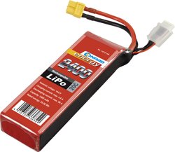 Pakiet akumulatorów (LiPo) 14.8 V 2400 mAh 20 C Conrad energy Softcase XT60