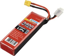 Pakiet akumulatorów (LiPo) 14.8 V 2400 mAh 20 C Conrad energy Softcase XT60