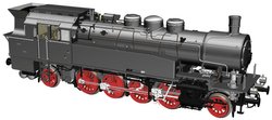Lokomotywa parowa H0 Piko H0 50654, Interfejs Analog DC, Rozstaw osi: 159 mm, Epoka: III