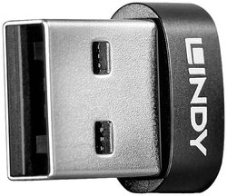 Przejściówka, adapter USB 2.0, USB-C® LINDY 41884, [1x złącze męskie USB-A 2.0 - 1x złącze żeńskie USB-C]