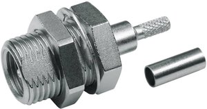 Złącze FME Telegärtner J01700A0013 J01700A0013 złącze męskie do wbudowania pionowego 50 Ω 1 szt.