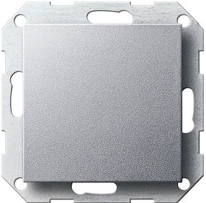 Przełącznik schodowy, Wyłącznik, Przełącznik krzyżowy GIRA 0296 26, aluminiowy