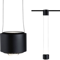 Lampa podwieszana LED Paulmann URail Pendel Aldan 94972 13 W 820 lm czarny (matowy)