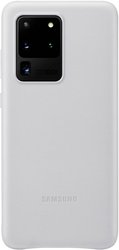 Samsung Leather Cover Cover Samsung Galaxy S20 Ultra 5G szary Odporny na wstrząsy