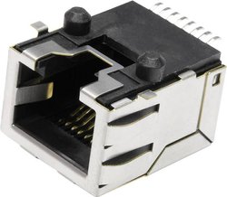 złącze żeńskie do wbudowania poziomego RJ45 econ connect MST45AC 1 szt.
