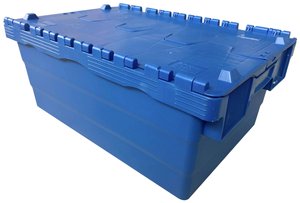 Skrzynia z pokrywą VISO  DSW5527  (S x W x G) 400 x 320 x 300 mm niebieski 1 szt.