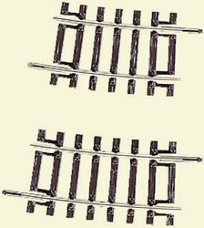 Tor łukowy RocoLine 42408, 2,1 x 358 mm, 7,5°, R2 1/4, skala H0, 12 szt.