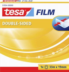 tesafilm® dwustronna taśma klejąca, folia fotograficzna - do mocowania do papieru i innych materiałów Taśma dwustronna tesa 57954-00000-01 (D x S) 33 m x 19 mm 33 m 1 szt.