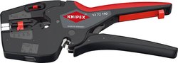 KNIPEX 12 72 190 Narzędzie wielofunkcyjne NexStrip dla elektryków z antypoślizgowymi plastikowymi tulejami 190 mm Zaciskarka Knipex NexStrip 12 72 190, 0.03 do 10 mm²