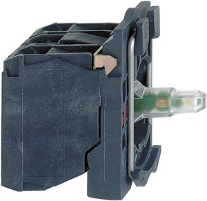 Pomocniczy element stykowy z LED Schneider Electric Harmony ZB5AW0B11, LED biały