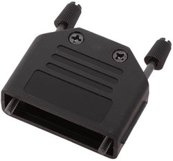 Obudowa złącza D-SUB encitech DPPK15-CC-BK-K 2360-0110-02, PP (polipropylen), 180 °, 1 szt.