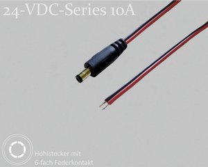 Złącze męskie połączeniowe DC BKL Electronic 075901 1 szt.