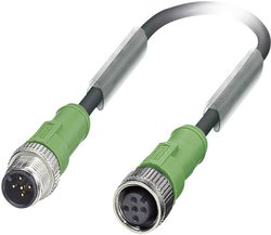Kabel czujników/elementów wykonawczych Phoenix Contact SAC-5P-M12MS/0,6-PUR/M12FS 1681596 Ilość styków: 5 1 szt.