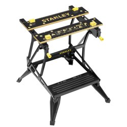 STANLEY Workmate z bambusowym blatem i podwójną wysokością roboczą, nośność do 250 kg STANLEY STST83400-1, (S x W x G) 61.2 x 17 x 78 cm