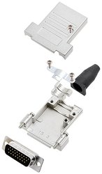 Zestaw listew męskich D-Sub encitech DTSL15-SJSRG-T-HDP26-K 6355-0088-02, rzędy: 3, styki: 26, 180 °, 1 szt.