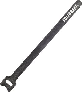 Opaska kablowa z klejem 420mm VOLTCRAFT Klett Kabelbinder 420mm (D x S) 420 mm x 12 mm ciemnoszary N/A