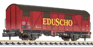 Wagon towarowy Liliput L265045 N Boxcar &quot,EDUSCHO&quot, Gos 253 DB