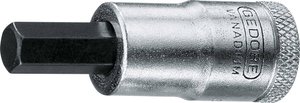 Zestaw wkrętaków w 30 6 - GEDORE 3/8'', wewnętrzny 6-kątny 6 mm Nasadka trzpieniowa  Gedore IN 30 6 6241360  1 szt.
