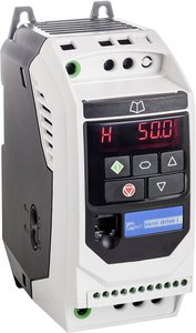 Przemiennik częstotliwości do jednofazowych/zmiennego silników VersiDrive i 037/E3S Przemiennik częstotliwości Peter Electronic VD i 037/E3S 0.37 kW 1-fazowy 230 V