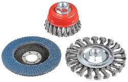 kwb Zestaw szczotek drucianych do szlifierek kątowych  597510 3 szt.