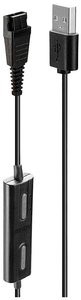 Adapter zestawu słuchawkowego USB typu A do szybkiego odłączania (Jabra) Adapter zestawu słuchawkowego LINDY 42750 1 szt.