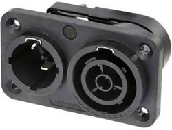 Złącze męskie sieciowe Neutrik NAC3PX-TOP, styki: 3 + PE, 1 szt.