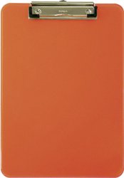 Maul  Podkładka do pisania z klipsem 2340641 pomarańczowy (przezroczysty) (S x W x G) 226 x 318 x 15 mm
