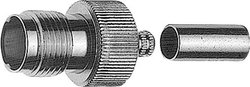 Złącze TNC Telegärtner J01011A0044 J01011A0044 złącze żeńskie proste 50 Ω 1 szt.